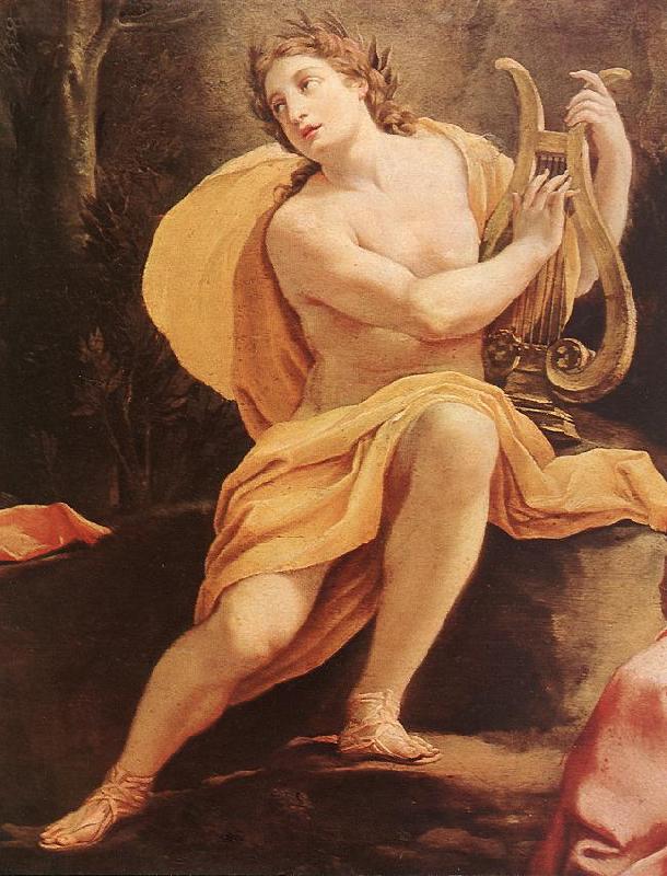  Parnassus or Apollo and the Muses (detail)